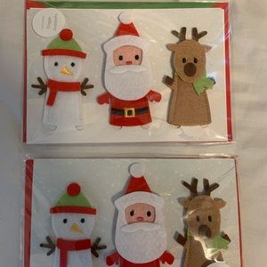 2 Hallmark Signature Christmas Cards